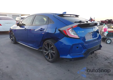 2018 Honda Civic Sport Touring z USA, uszkodzony, nr VIN SHHFK7H93JU210447